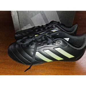 adidas Goletto VIII Firm Ground Kids' Soccer Cleats Black Green Size 4 NIB